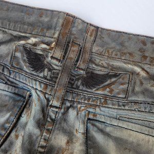 Robin's Jean | Jeans | New Mens Robins Jean Long Flaps Straight Leg ...